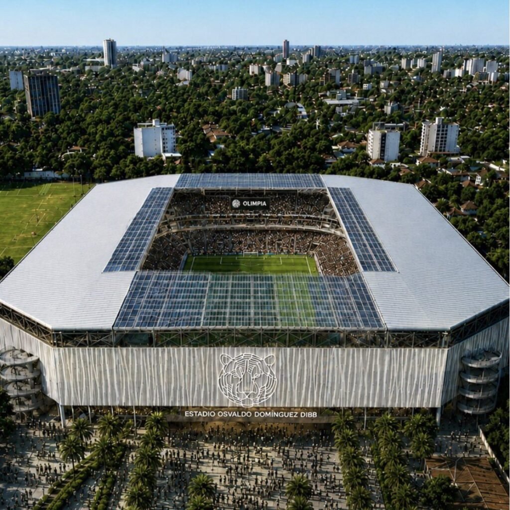 Olimpia recibe luz verde para avanzar con la construcción de su estadio mundialista