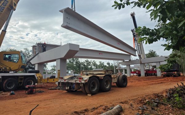 Avanzan obras para el superviaducto en Luque