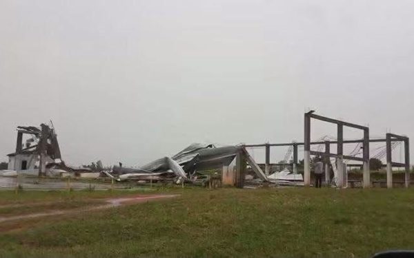Temporal causa destrozos en Caaguazú y estiman 4.000 damnificados