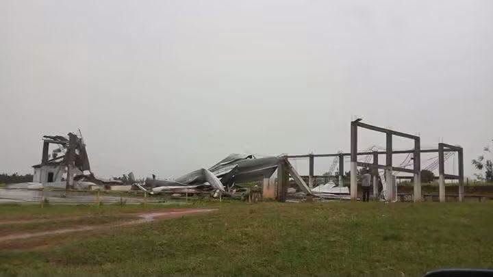 Temporal causa destrozos en Caaguazú y estiman 4.000 damnificados