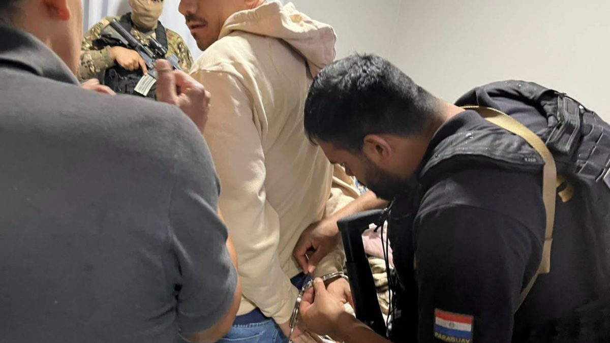 Capturan a miembro del Comando Vermelho en Capitán Bado