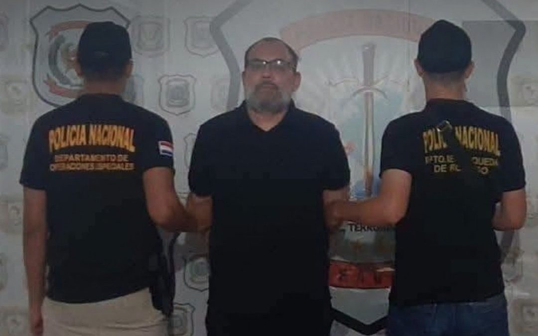 Fernández Lippmann, exsecretario de OGD, fue capturado en Loma Pytã